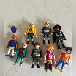 Vintage Playmobil Action Figured! Misc. Toy People Figures Set